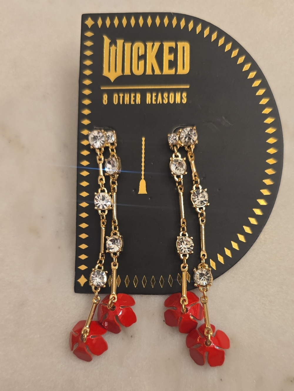 NWT Wicked X 8 Other Reasons Enchanted Droplet Earrings